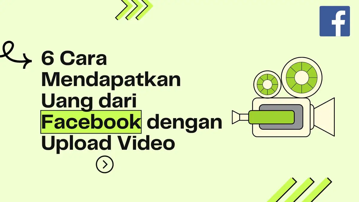 6 cara mendapatkan uang dari facebook dengan upload video