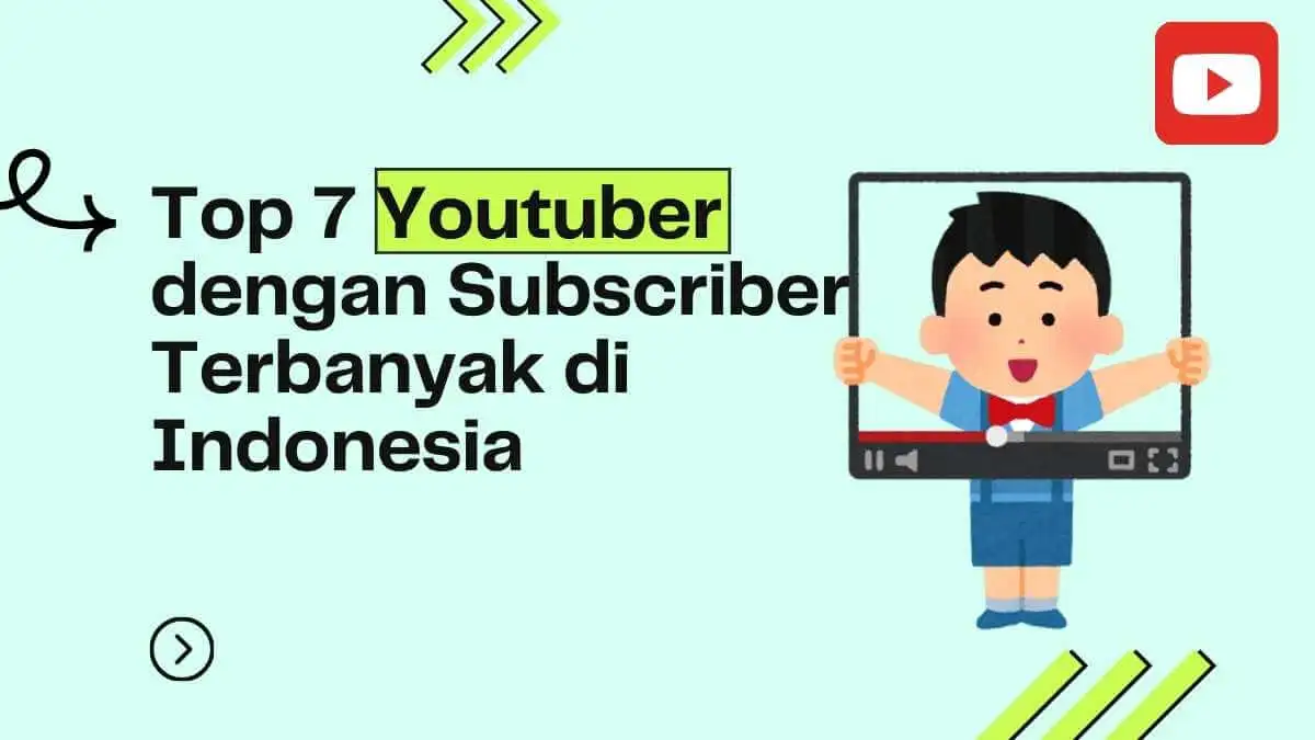Youtuber dengan Subscriber Terbanyak di Indonesia